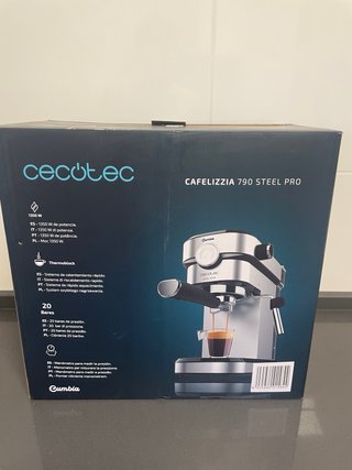Cafetera Cecotec Cafelizzia 790 Steel Pro