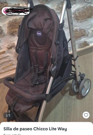 Silla de paseo Chicco Lite Way