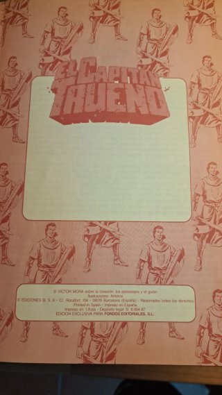 Colección Cómic Capitán Trueno 8 Tomos