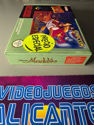 Super Nintendo Aladdin SNES PAL Españolizado