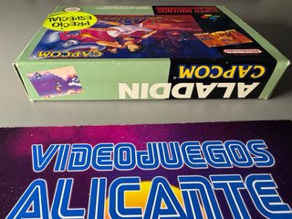 Super Nintendo Aladdin SNES PAL Españolizado