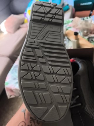 Zapatillas U-Power nuevas grises y rojas