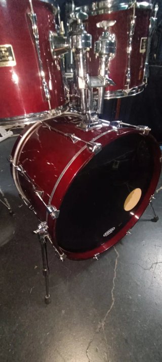Batería Acústica Yamaha Stage Custom Roja