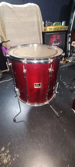 Batería Acústica Yamaha Stage Custom Roja
