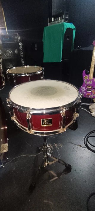 Batería Acústica Yamaha Stage Custom Roja