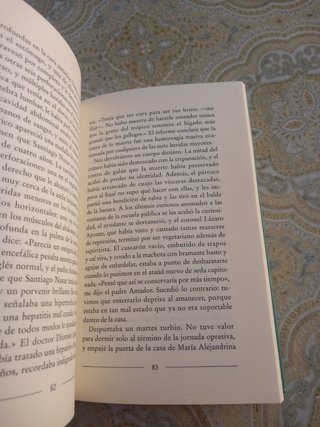 Libro "Crónica de una muerte anunciada"