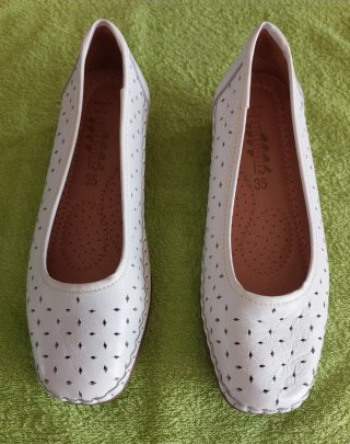 Ballerine bianche n. 35