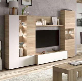 Mueble salón TV y aparador madera