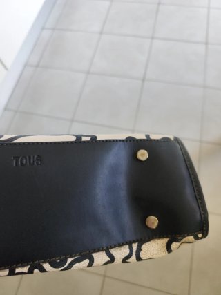 Bolso Tous Blanco y Negro colección Kaos