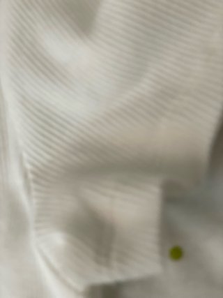 Camiseta Massimo Dutti Blanca acanalada.