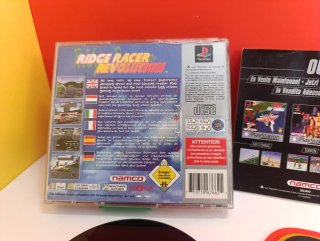 Ridge Racer Revolution PS1 PSX Platinum
