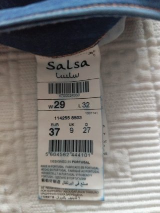 Pantalones Vaqueros Salsa Azules