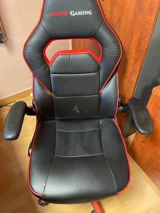 Silla Gaming Mars Gaming Negra y Roja