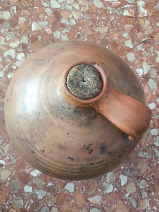Botija antigua de barro s.XIX