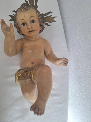 Figura Niño Jesús con aureola
