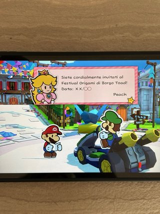 Paper Mario The Origami King Switch ITA Come Nuovo