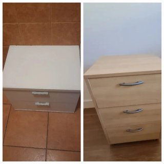 2 Cajoneras (maderas)