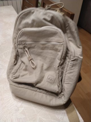 Mochila beige