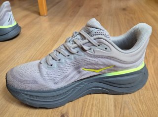 Zapatillas Hoka Bondi 9 Gris/Verde
