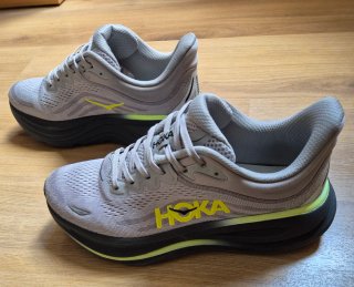 Zapatillas Hoka Bondi 9 Gris/Verde