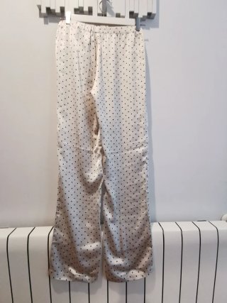 Pijama lunares satén talla S