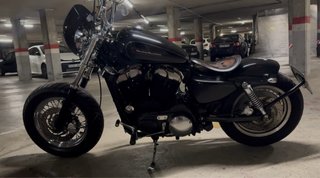 Harley Davidson XL Custom 2008 Negra