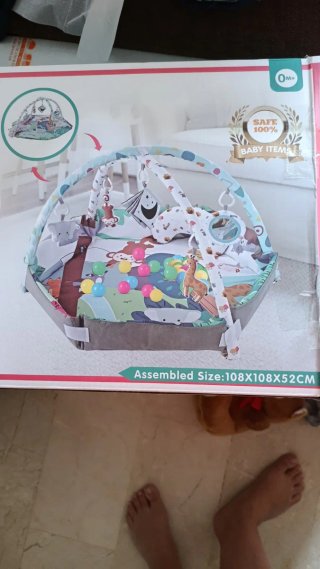 Manta de actividades para bebé 0M+