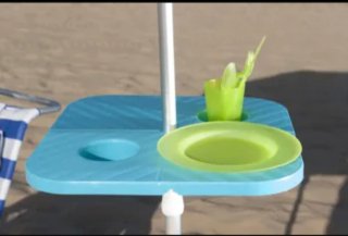 Mesa Plegable Para Todo Tipo De Sombrillas