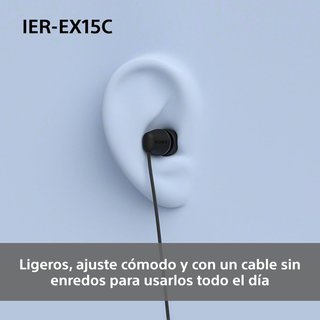 Sony auriculares cable USB-C ligeros rosa