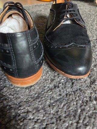 Zapatos Sezane tipo "Oxford"