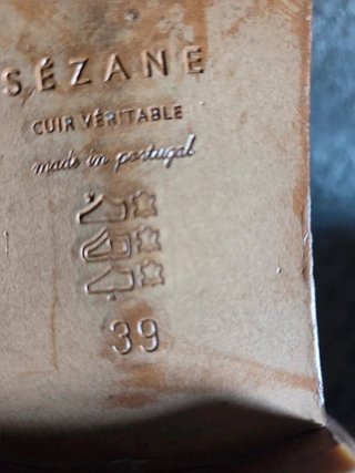 Zapatos Sezane tipo "Oxford"