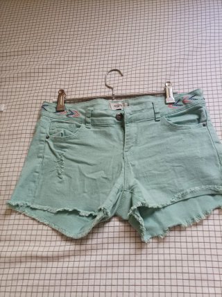 Pantalón corto vaquero verde FORMULA Talla 40