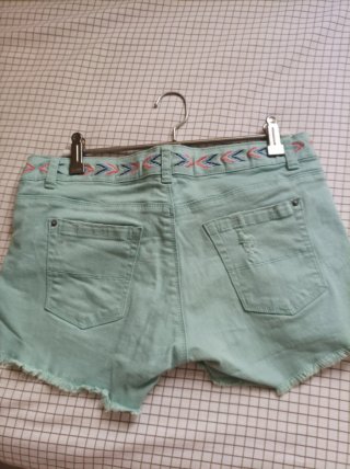 Pantalón corto vaquero verde FORMULA Talla 40