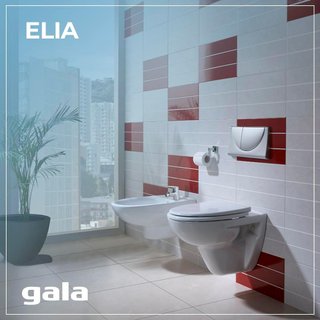 Gala Elia asiento ABS fijo blanco