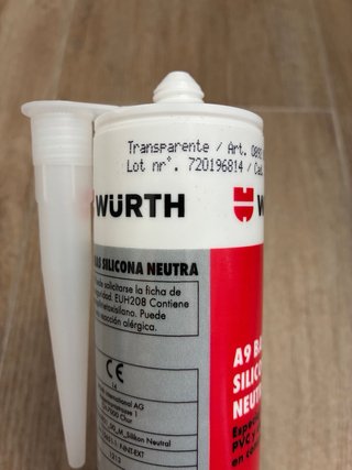 Silicona Transparente Wurth A9