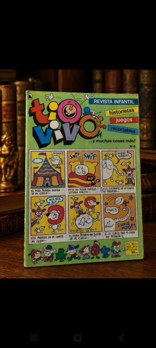 Tío Vivo Nº 4 Bruguera Revista Infantil Vintage