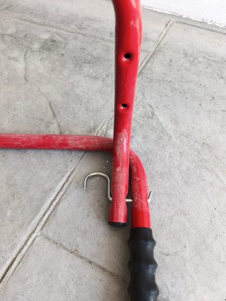 Colgador de pared para bicicleta