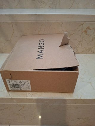 Zapatos de ante Mango Talla 38