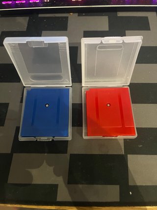 Cartuchos Game Boy Pokémon Edición Azul y Roja