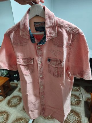 Camisa PETROL INDUSTRIES rosa M