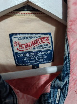 Camisa PETROL INDUSTRIES rosa M