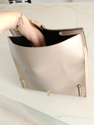 Borsa Primadonna Beige Oro