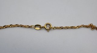 Cadena Singapur Oro 18k. REF: 011-02-00518