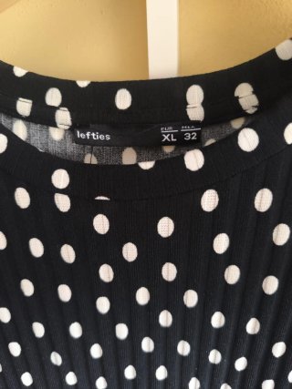 Vestido de mujer con lunares