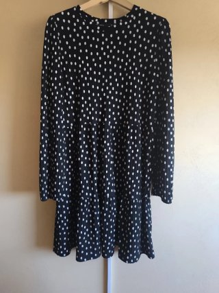 Vestido de mujer con lunares