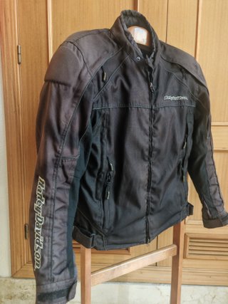 Chaqueta Harley-Davidson Negra y Gris