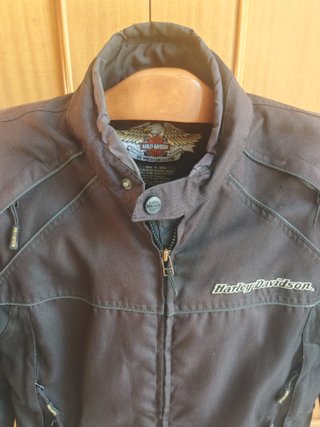 Chaqueta Harley-Davidson Negra y Gris