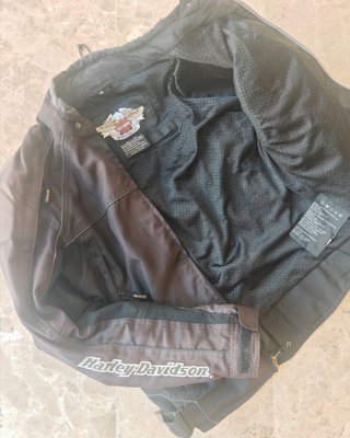 Chaqueta Harley-Davidson Negra y Gris