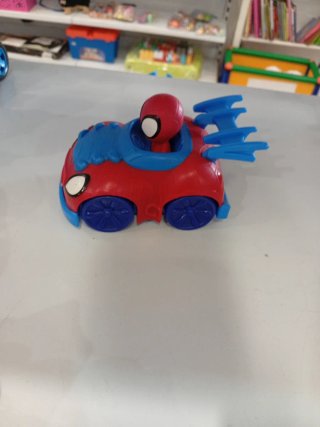 Camión Spiderman Rojo y Azul