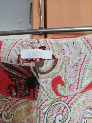 Conjunto pantalón y blusa tirantes M